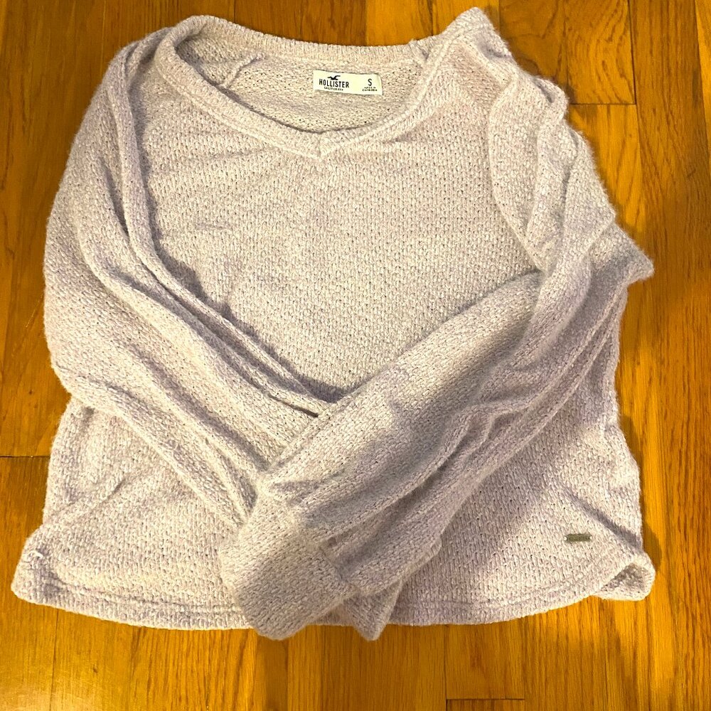 Purple Knit Sweater